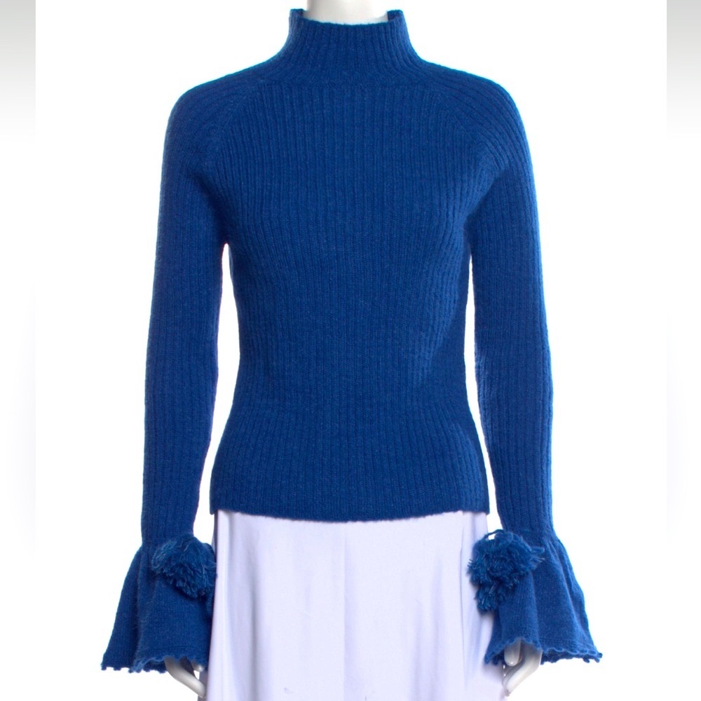 ESCVDO Mock Neck Sweater
